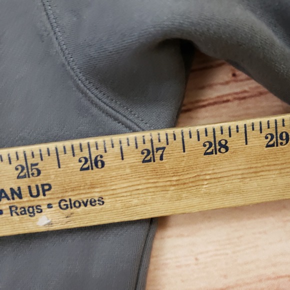 Maybe Crazy Rollstone Sweatshirt Mens‎ Large Gray Crew Neck Pullover Adult - Picture 7 of 10